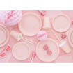 Picture of PAPER PLATES LIGHT PINK 18CM - 6 PACK